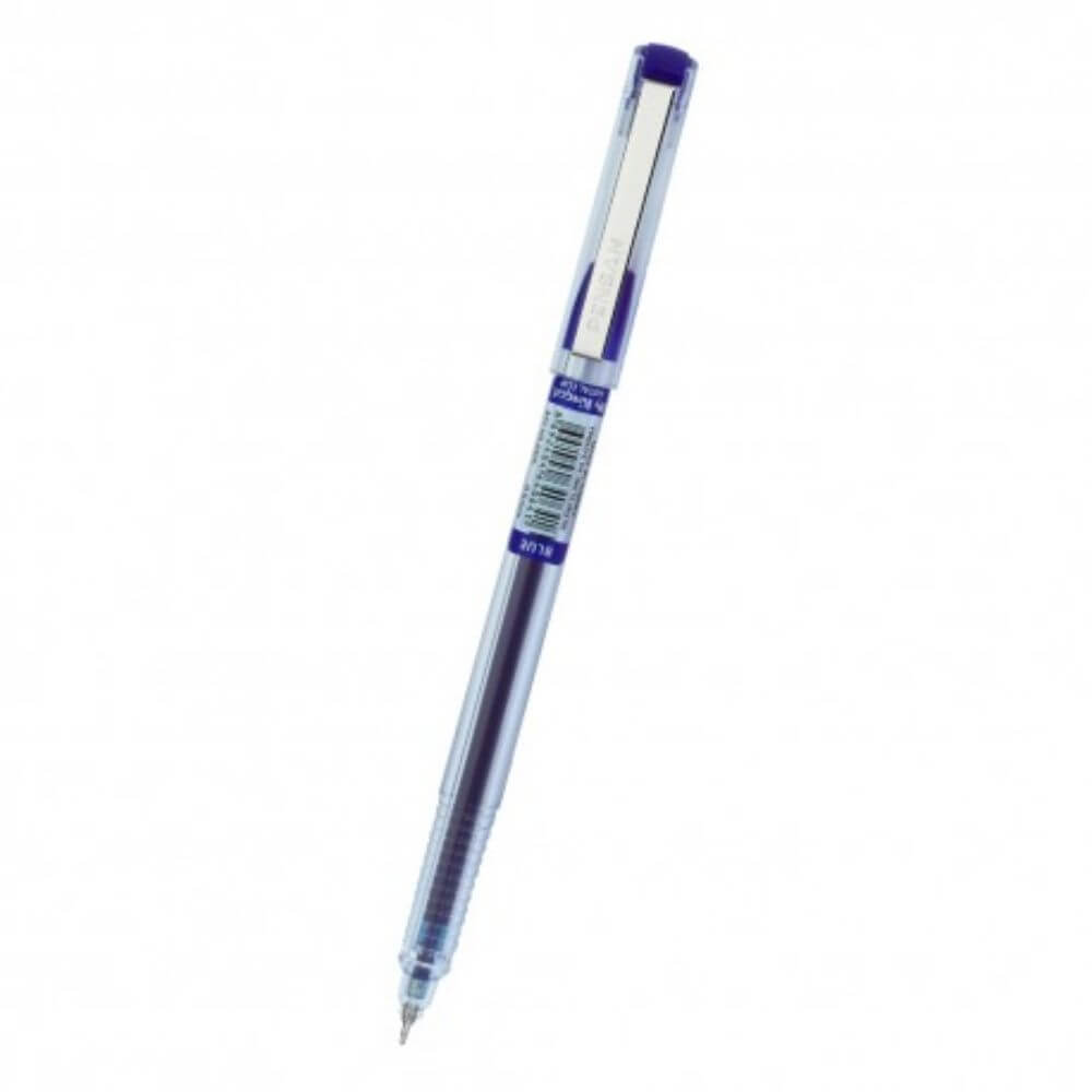 Pix cu Gel PENSAN My King, Mina Albastra, Varf 0.5 mm, Corp din Plastic cu Clema Metalica